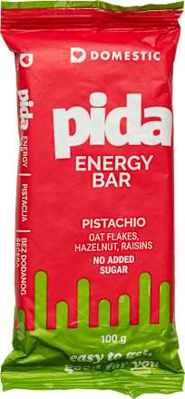 Pida Energy Bar Pistacija Domestic