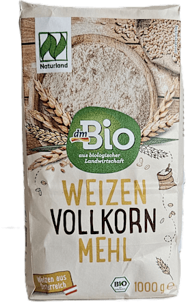 Bio polnozrnata pšenična moka dmBio