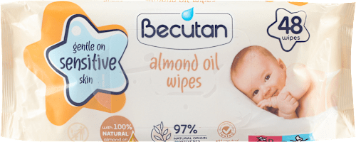 Vlažne maramice za bebe sa bademovim uljem Becutan