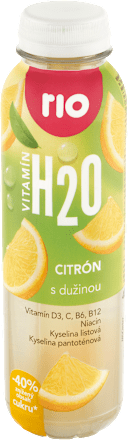 nápoj H2O s příchutí citron Rio