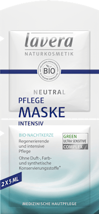 Gesichtsmaske Neutral Intensiv Pflege lavera NATURKOSMETIK