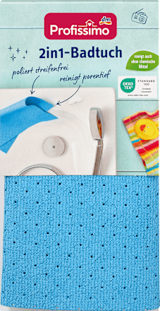 Кърпа за почистване на баня 2in1, различни цветове/мотиви Profissimo