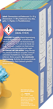 Kinder Badezusatz DIY Badebaukasten tetesept: KIDS