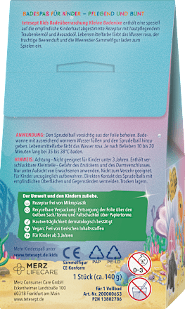 Badezusatz Überraschung kleine Badenixe tetesept: KIDS