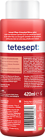 Pflege-Schaumbad Wärme spüren tetesept