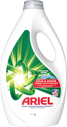 Detergent rufe lichid Mountain Spring 40 spălări ARIEL