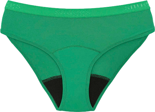 Periodenunterwäsche Active Classic grün Gr. S snuggs