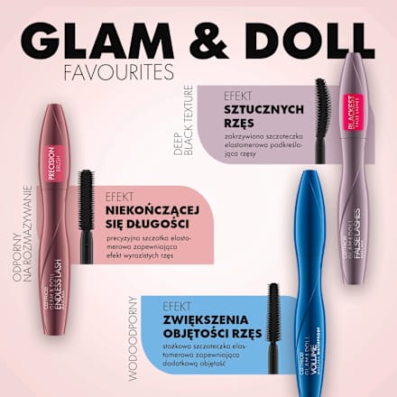 Glam&Doll Volume Mascara Waterproof CATRICE