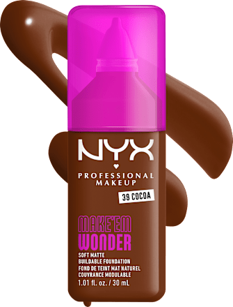 Foundation Make 'EM Wonder 39 Cocoa NYX PROFESSIONAL MAKEUP