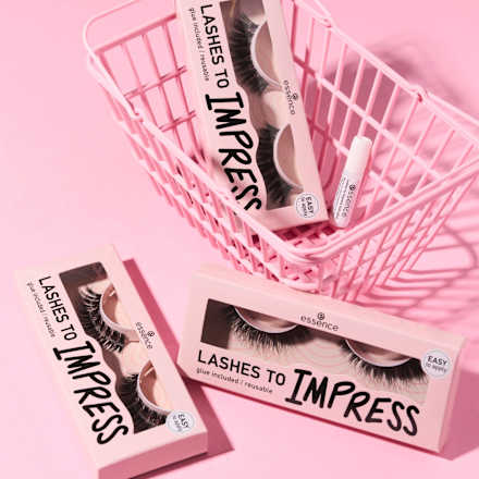 Künstliche Wimpern Lashes To Impress 09 Big Lash Crush (1 Paar) essence