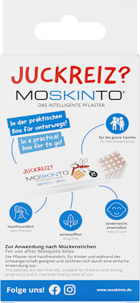 Mückenstichpflaster Soforthilfe Moskinto