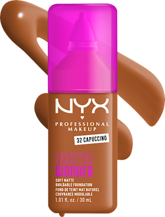 Foundation Make 'EM Wonder 32 Capuccino NYX PROFESSIONAL MAKEUP