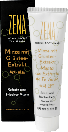 Zahnpasta Minze mit Grüntee ZENA