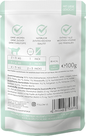 Nassfutter Katze Multipack (12x100 g) Love Affair