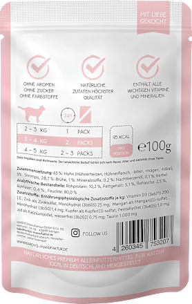 Nassfutter Katze Multipack (12x100 g) Love Affair
