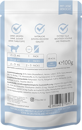 Nassfutter Katze Multipack (12x100 g) Love Affair