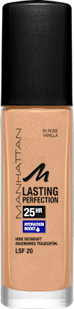 Foundation Lasting Perfection Rose Vanilla 55, LSF 20 MANHATTAN Cosmetics