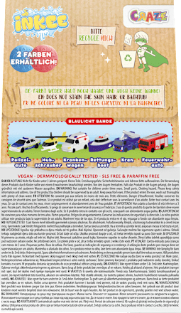 Kinder Badezusatz Blaulicht Bande CRAZE