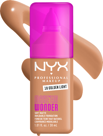 Foundation Make 'EM Wonder 18 Golden Light NYX PROFESSIONAL MAKEUP