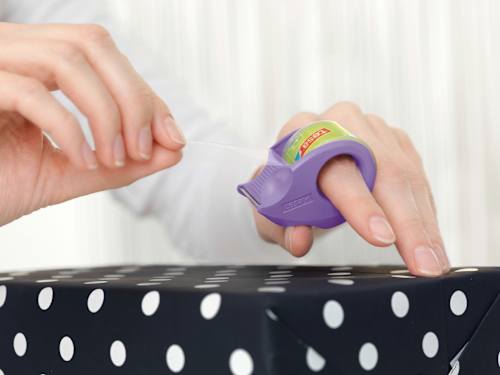 Abroller mini ecoLogo inkl. Klebeband tesa