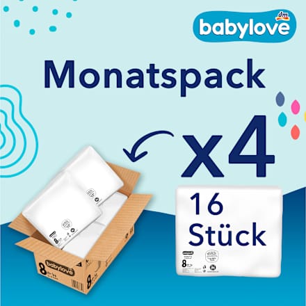 Scutece chiloțel premium numărul 8 babylove