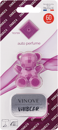 Osviežovač vzduchu do auta VillBEAR Monza VINOVE