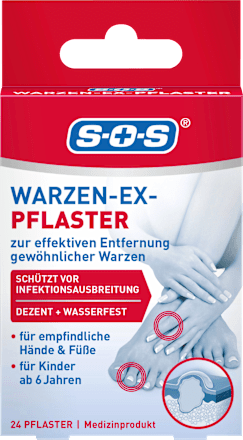 Warzenentferner Ex-Pflaster SOS