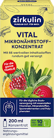 Vital Nährstoffkonzentrat Zirkulin