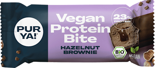 Proteinriegel Hazelnut Brownie, vegan PURYA!