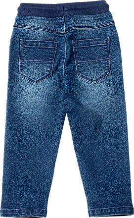 Jeans mit Stretch, Kordel & geradem Schnitt, blau, Gr. 98 ALANA