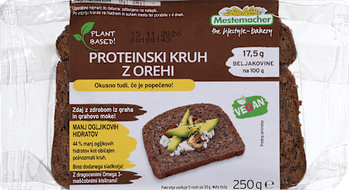 Proteinski kruh z orehi Mestemacher