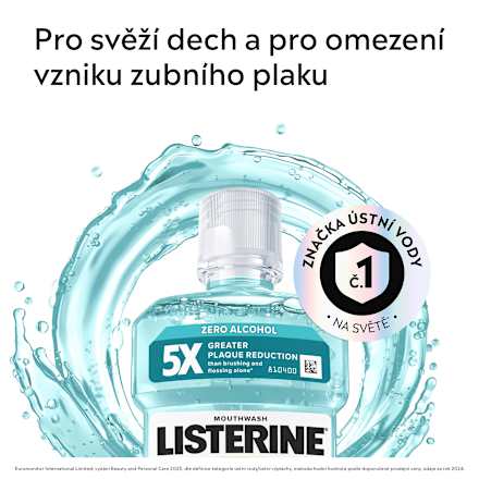 ústní voda Cool Mint Mild Taste Listerine