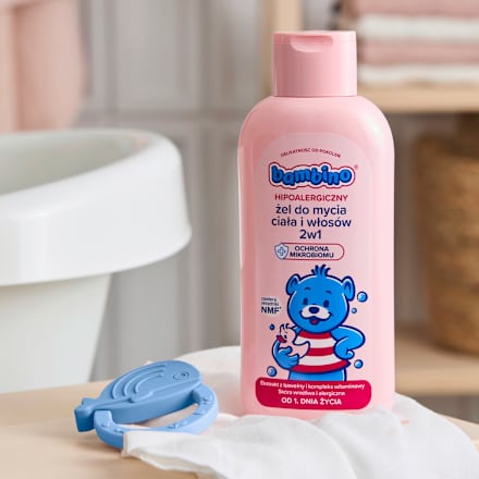 Żel do mycia ciała i włosów 2w1 bambino