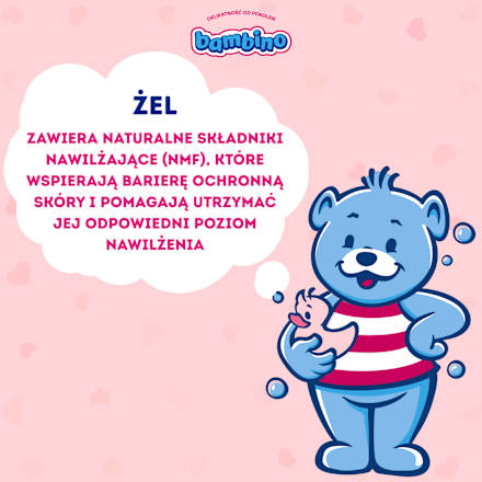 Żel do mycia ciała i włosów 2w1 bambino
