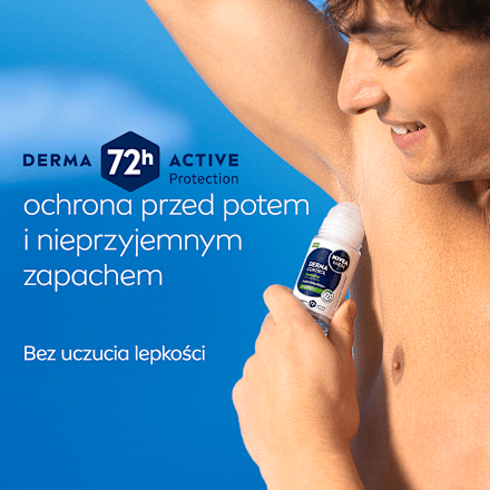 Antyperspirant roll-on Derma Control Sensitive NIVEA MEN