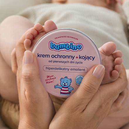 Krem ochronny kojący, od 1. dnia życia bambino