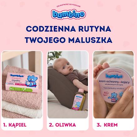 Mydło w kostce dla niemowląt i dzieci bambino