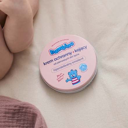 Krem ochronny kojący, od 1. dnia życia bambino