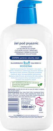 Żel pod prysznic o zapachu mirabelki bambino