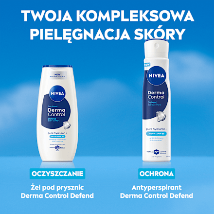 Antyperspirant w spray'u Derma Control Defend NIVEA