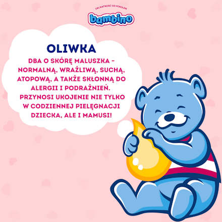 Oliwka dla niemowląt hipoalergiczna bambino