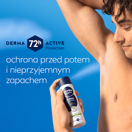 Antyperspirant w sprayu Derma Control Sensitive NIVEA MEN