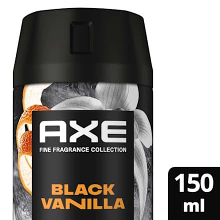 Bodyspray Black Vanilla Orange & Sandalwood Scent AXE