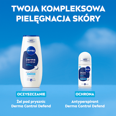Antyperspirant roll-on Derma Control Defend NIVEA
