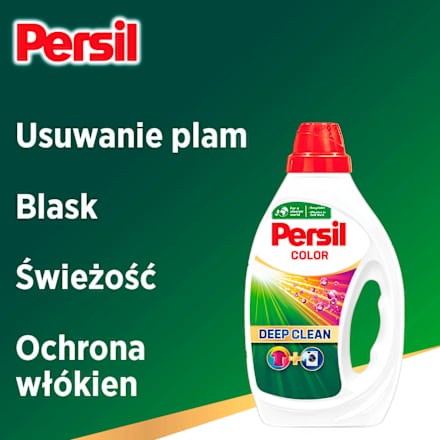 Żel do prania tkanin kolorowych Deep Clean, 33 prania Persil