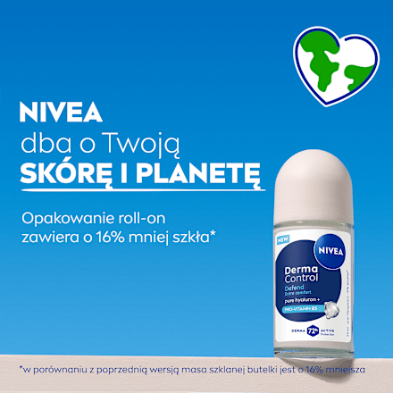 Antyperspirant roll-on Derma Control Defend NIVEA