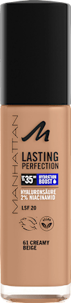 Foundation Lasting Perfection 61 Creamy Beige LSF 20 MANHATTAN Cosmetics