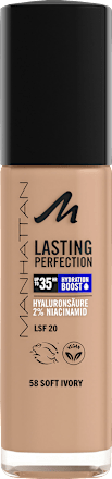 Foundation Lasting Perfection 58 Soft Ivory LSF 20 MANHATTAN Cosmetics