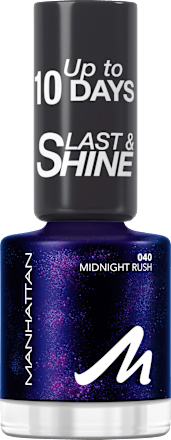 Nagellack Last & Shine 040 Midnight Rush MANHATTAN Cosmetics
