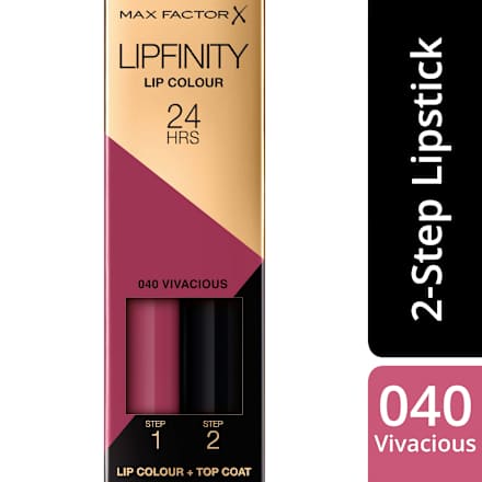 Lippenstift Lipfinity 40 Vivacious MAX FACTOR